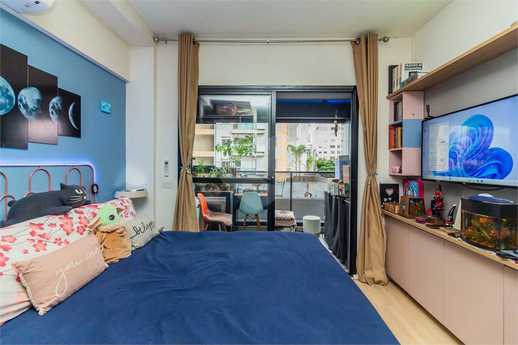 Apartamento à venda com 1 quarto em Pinheiros, São Paulo, SP