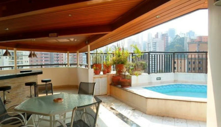Cobertura à venda com 4 suítes em Jardim Ampliação, São Paulo, SP