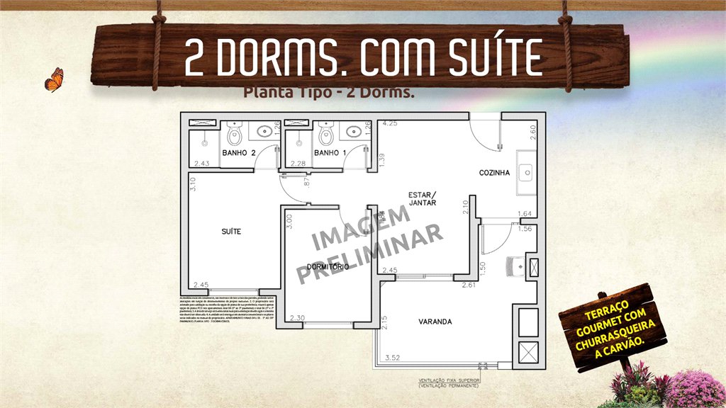 Apartamento à venda com 2 quartos, sendo 1 suíte, em Vila Maria, São Paulo, SP