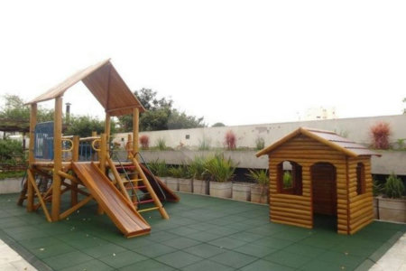 3 quartos, sendo, 2 suítes e 4 vagas de garagem