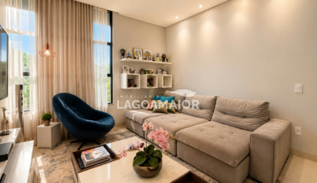 Casa à venda com 3 quartos, sendo 1 suíte,  no condomínio Portal Das Àguas, Três Lagoas - MS
