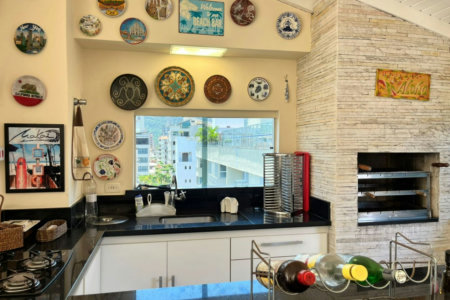 Apartamento com 3 dormitórios à venda, 120 m² por R$ 930.000,00 - Balneário Cidade Atlântica - Guarujá/SP