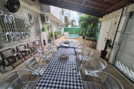 Casa Residencial à venda, Embaré, Santos - CA0317.