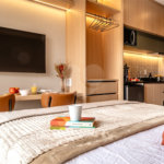 Studio à venda – 20 m² | Mobiliado | Bela Vista | Andar alto com varanda