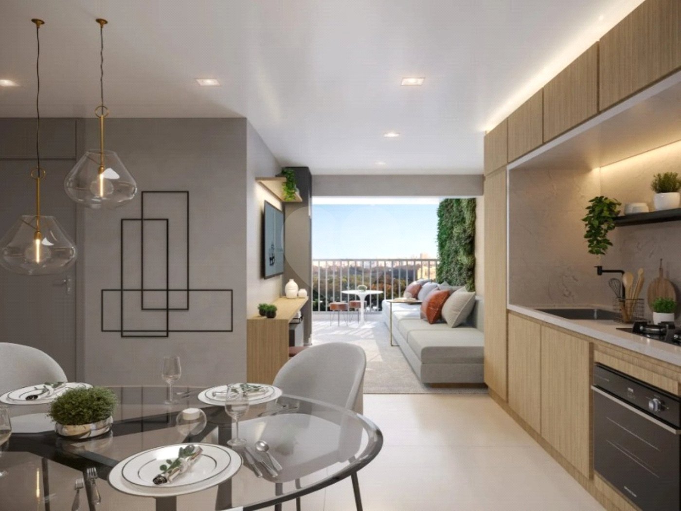 Apartamento à venda com 2 quartos, sendo 1 suíte,  em Vila Carlos de Campos, São Paulo, SP