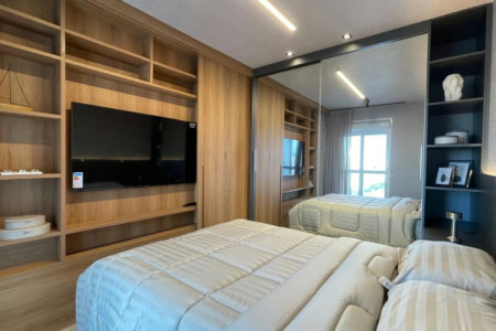 Apartamento com 1 dormitório à venda, 60 m² por R$ 990.000,00 - Boqueirão - Santos/SP