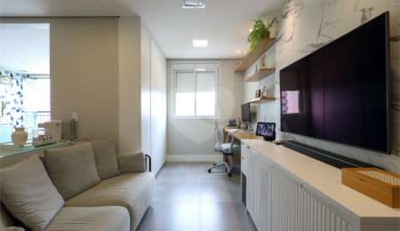 Apartamento à venda com 2 quartos, sendo 1 suíte,  em Santo Amaro, São Paulo, SP