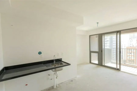 Apartamento à venda com 1 quarto em Brooklin Paulista, São Paulo, SP