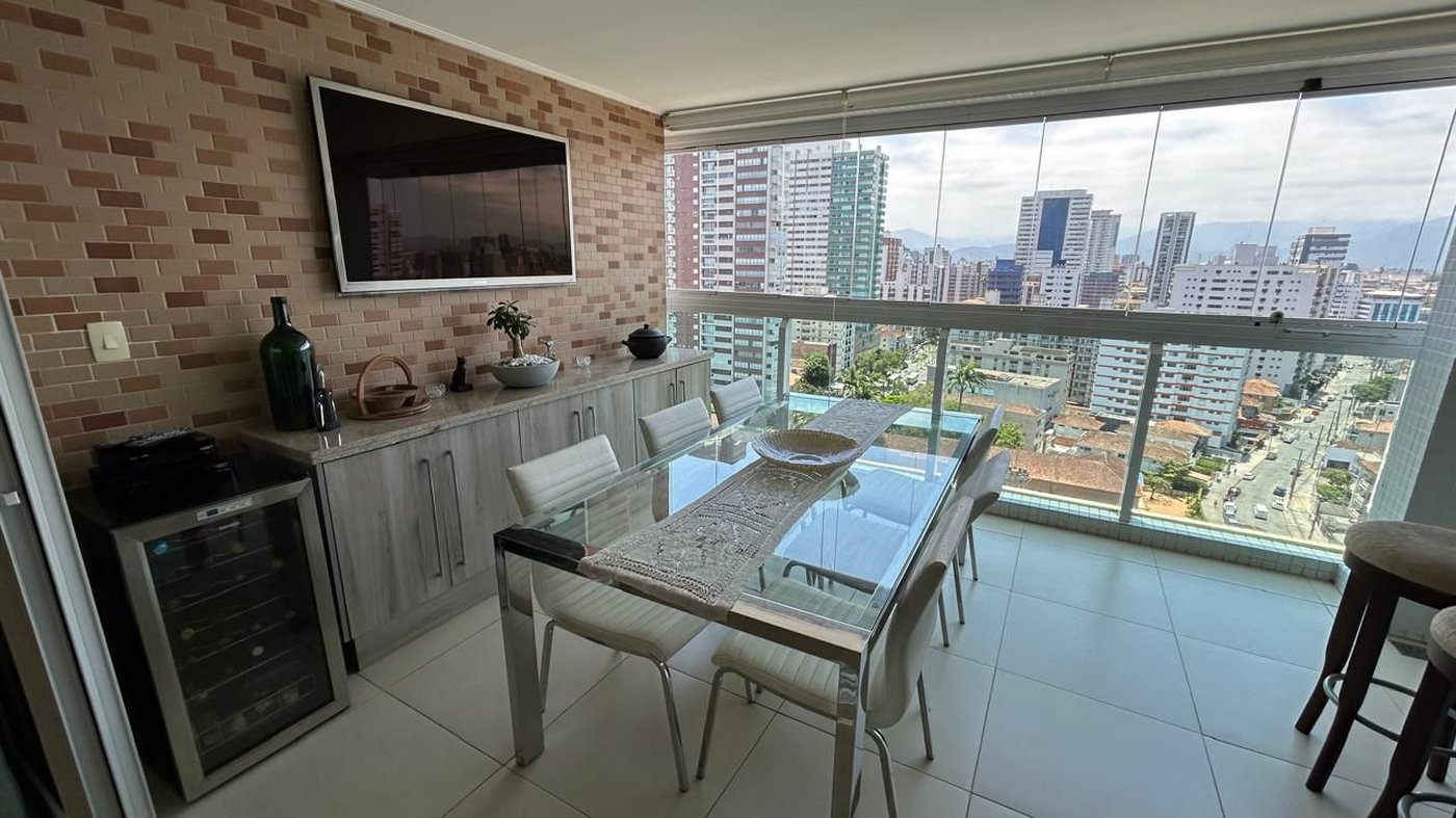 Apartamento com 3 dormitórios à venda, 126 m² por R$ 1.590.000,00 - Boqueirão - Santos/SP