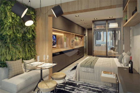 Apartamento à venda com 1 quarto em Vila Gertrudes, São Paulo, SP