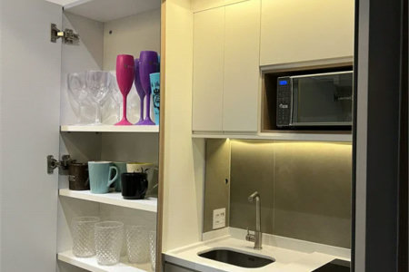Apartamento à venda ou para alugar com 1 quarto em Pinheiros, São Paulo, SP