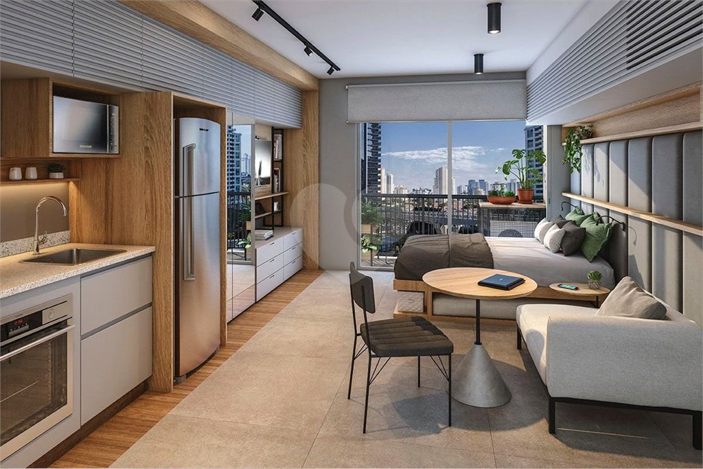 Studio à venda com 1 quarto em Vila Cordeiro, São Paulo, SP