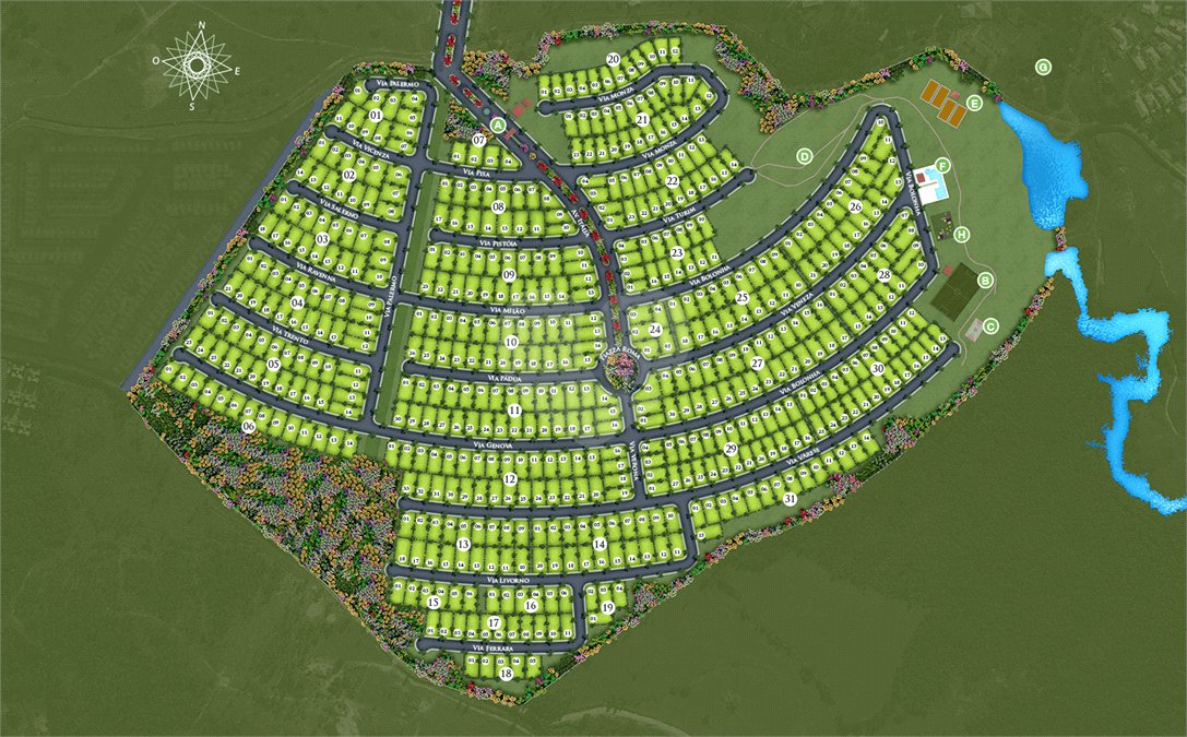 Terreno à venda no condomínio Campos de Santo Antônio II, Itu - SP