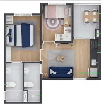 Planta Apartamento 37m²