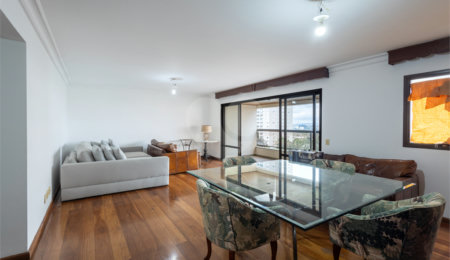 Apartamento à venda com 4 quartos, sendo 3 suítes,  em Jardim Monte Kemel, São Paulo, SP