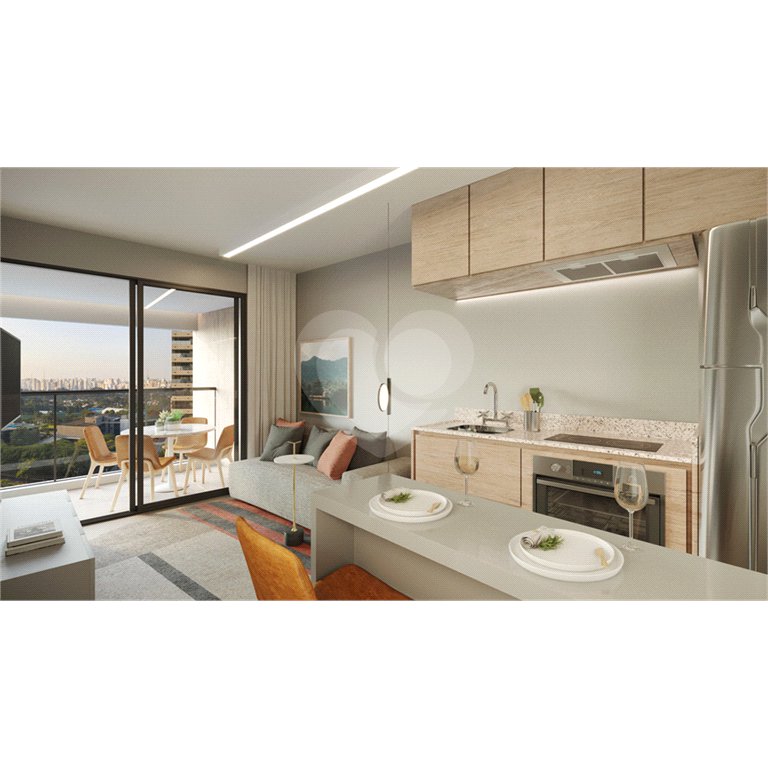 Apartamento à venda com 1 quarto em Indianópolis, São Paulo, SP