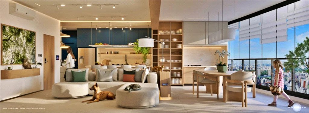 Apartamento à venda com 4 quartos, sendo 2 suítes,  em Jardim das Acácias, São Paulo, SP
