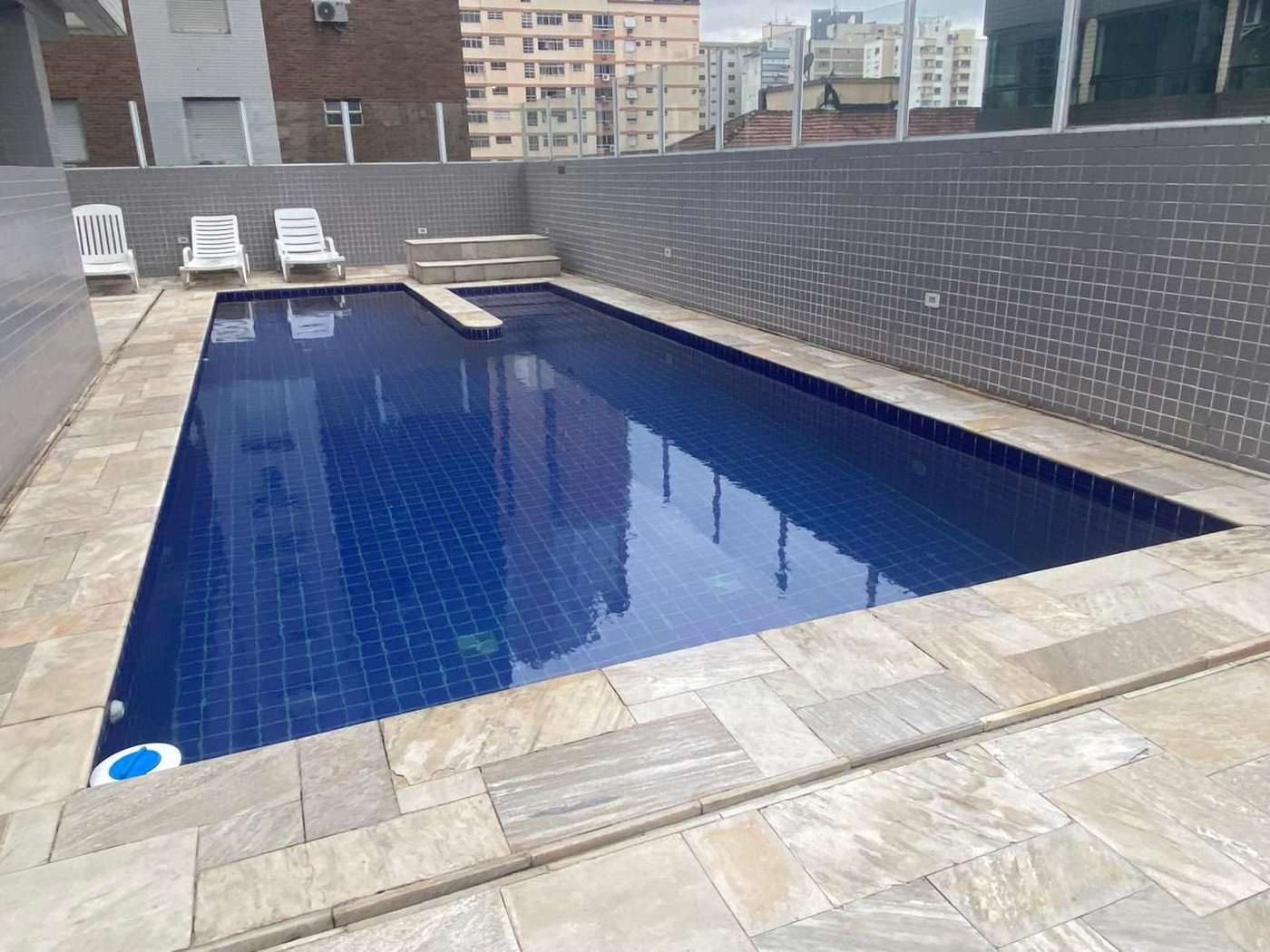 Apartamento com 2 dormitórios à venda, 89 m² por R$ 1.010.000,00 - Gonzaga - Santos/SP