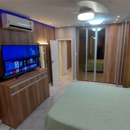 Apartamento com 1 dormitório à venda, 61 m² por R$ 720.000,00 - Boqueirão - Santos/SP