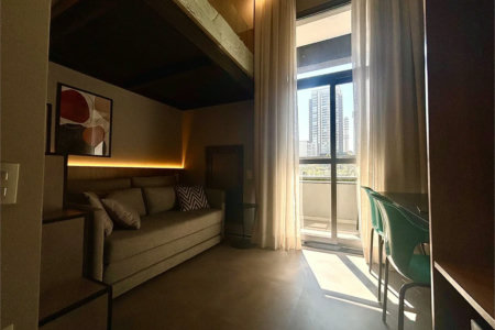 Studio à venda ou para alugar com 1 suíte em Jardim das Acácias, São Paulo, SP