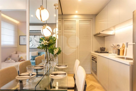 Apartamento Compacto e Moderno de 1 Dormitório na Chácara Klabin
