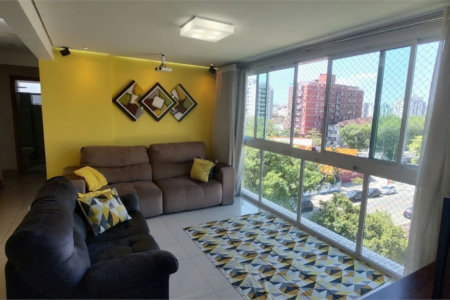 Apartamento com 3 dormitórios à venda, 100 m² por R$ 830.000,00 - Marapé - Santos/SP
