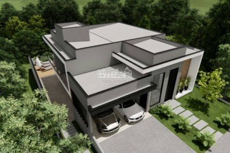 Casa Moderna com Pé-Direito Duplo — Conforto, Estilo e Lazer em Condomínio Completo, em Bragança
