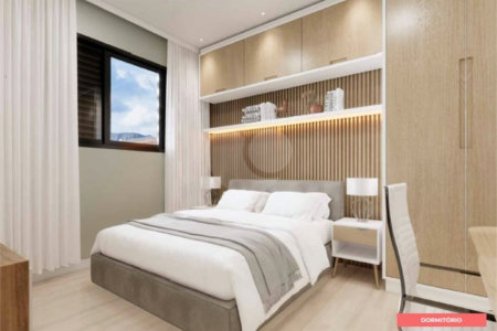 Apartamento à venda com 1 suíte em Alvinópolis, Atibaia, SP
