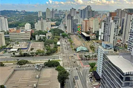Apartamento à venda com 1 quarto em Brooklin Paulista, São Paulo, SP