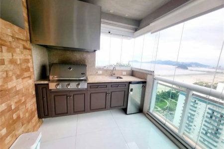 Apartamento Residencial à venda, Gonzaga, Santos - AP1684.