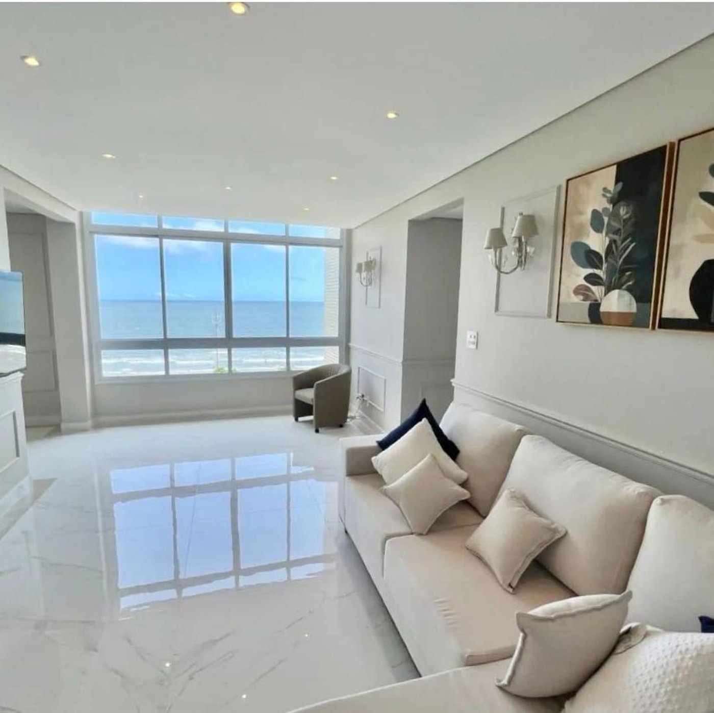 Apartamento com 2 dormitórios à venda, 85 m² por R$ 1.450.000,00 - Aparecida - Santos/SP