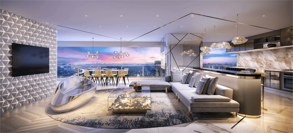 Apartamento à venda com 3 suítes em Brooklin, São Paulo, SP