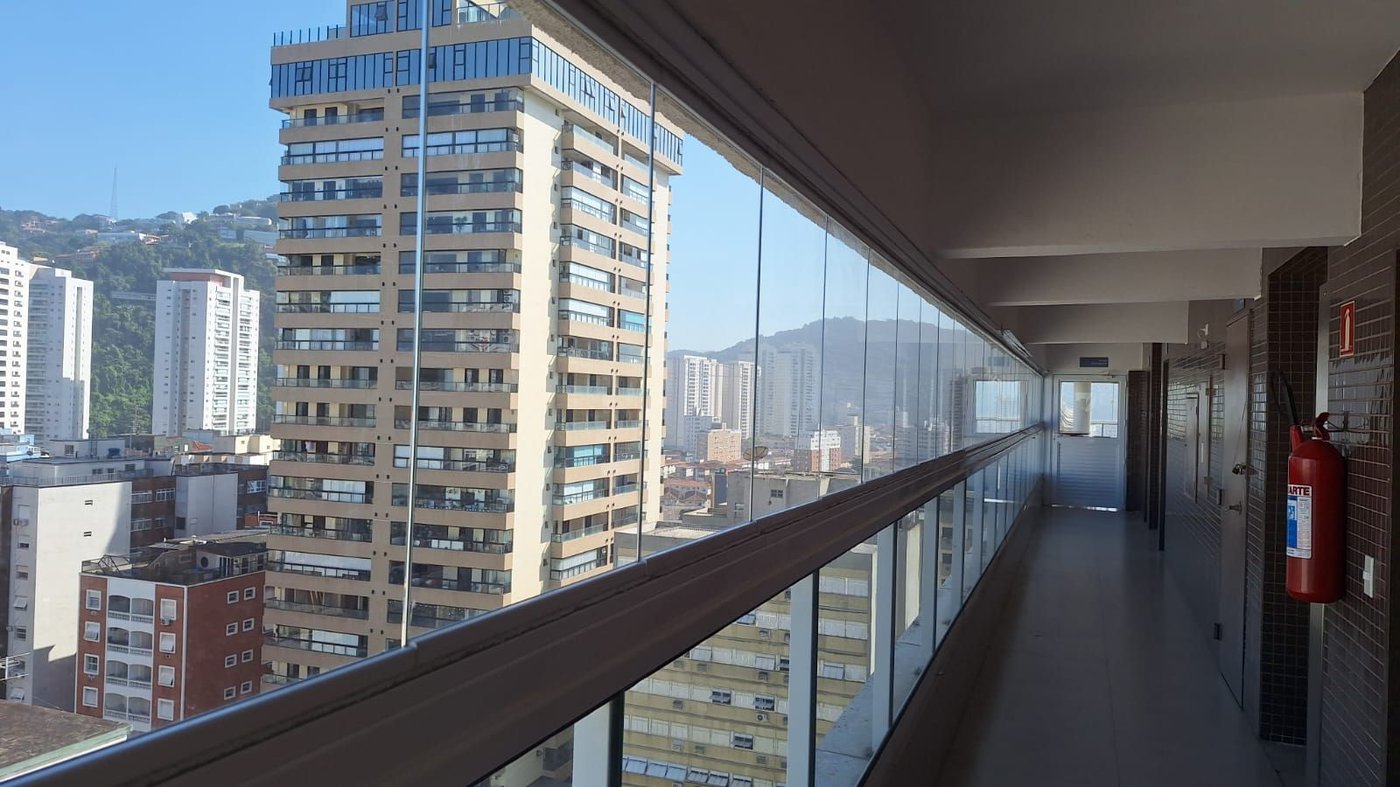 Apartamento com 2 dormitórios à venda, 75 m² por R$ 680.000,00 - José Menino - Santos/SP