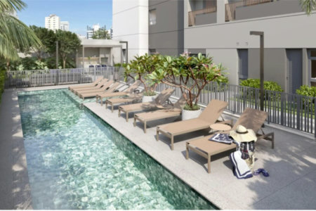 Apartamento à venda com 1 quarto em Vila Olímpia, São Paulo, SP
