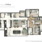 Apartamento à venda com 3 suítes em Jardim Aurélia, São Paulo, SP