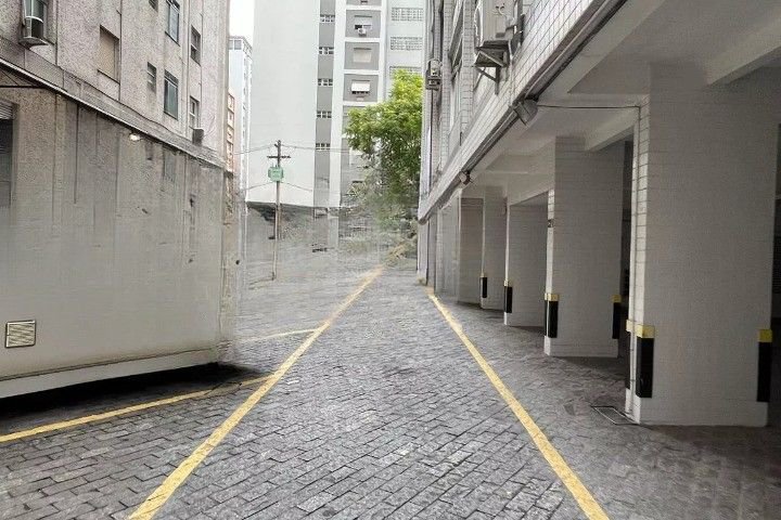 Apartamento com 1 dormitório à venda, 40 m² por R$ 395.000 - Boqueirão - Santos/SP
