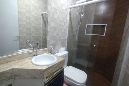 Apartamento com 2 dormitórios à venda, 63 m² por R$ 420.000,00 - Balneário Cidade Atlântica - Guarujá/SP