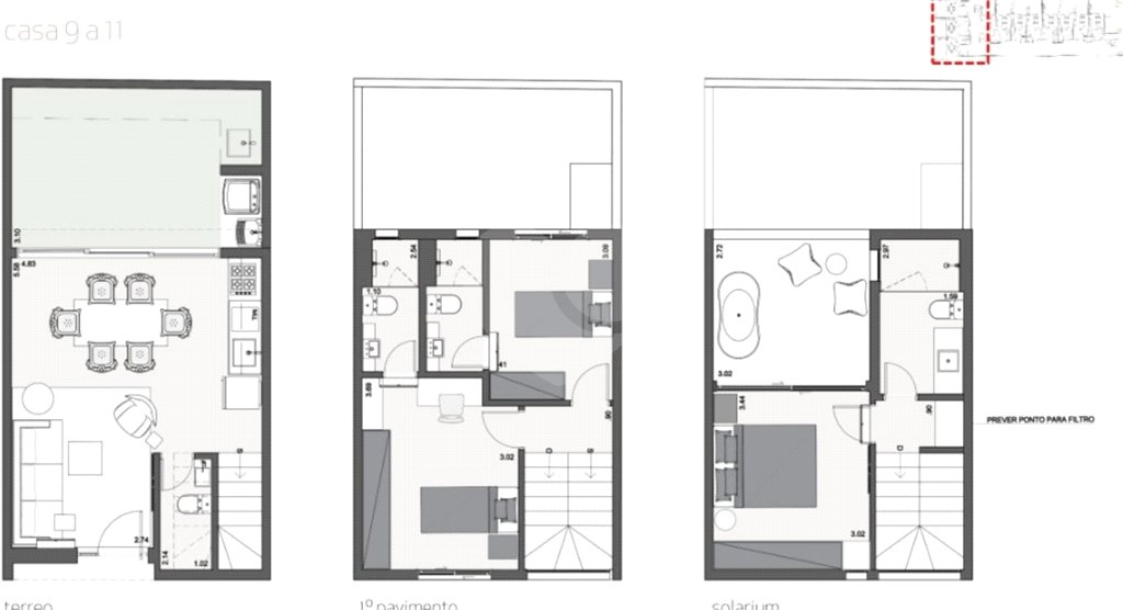 Casa à venda com 2 suítes no condomínio Kza Brooklin, São Paulo - SP