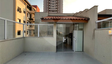 Cobertura à venda com 2 quartos, sendo 1 suíte,  em Campestre, Santo André, SP