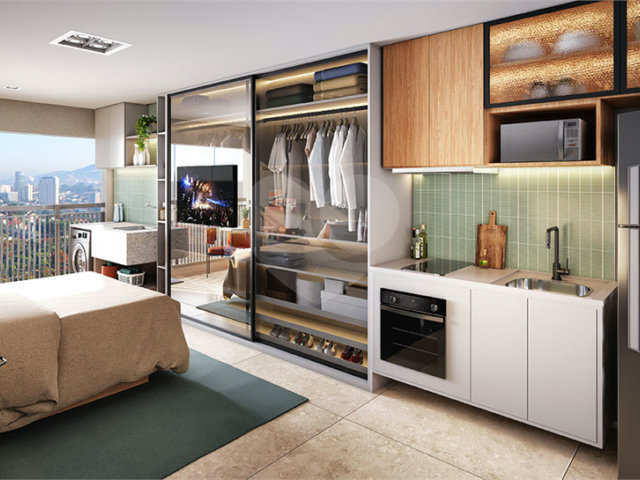Apartamento à venda com 1 suíte em Perdizes, São Paulo, SP