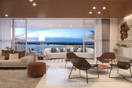 Apartamento com 3 dormitórios à venda, 227 m² por R$ 6.000.000,00 - Ponta da Praia - Santos/SP