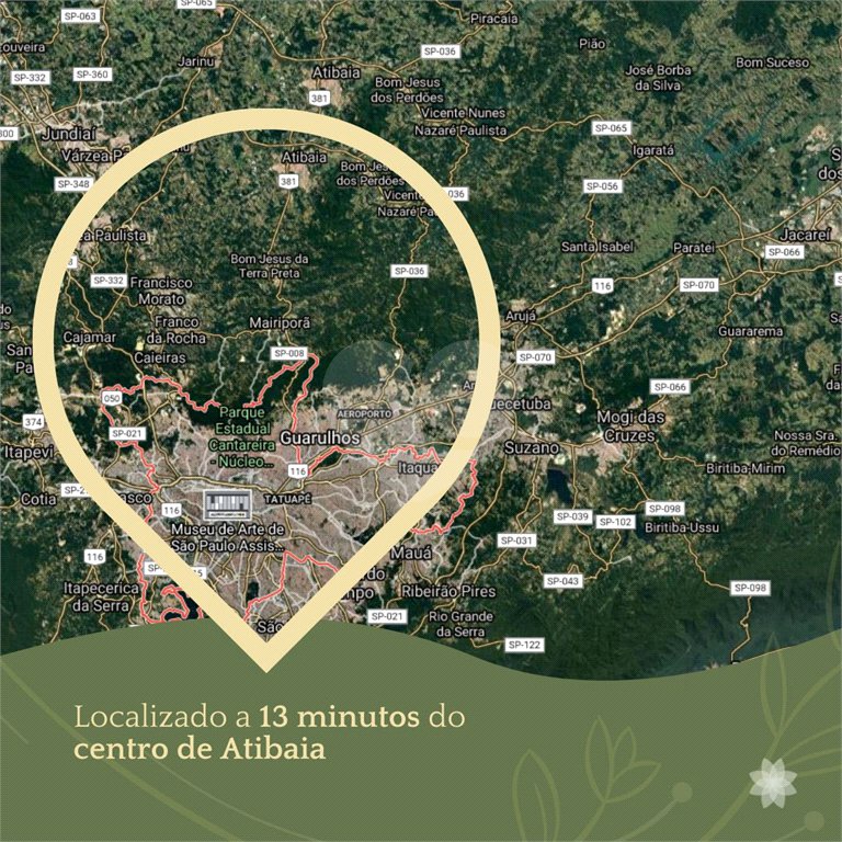 Terreno à venda no condomínio Residencial Recanto Amigo, Atibaia - SP