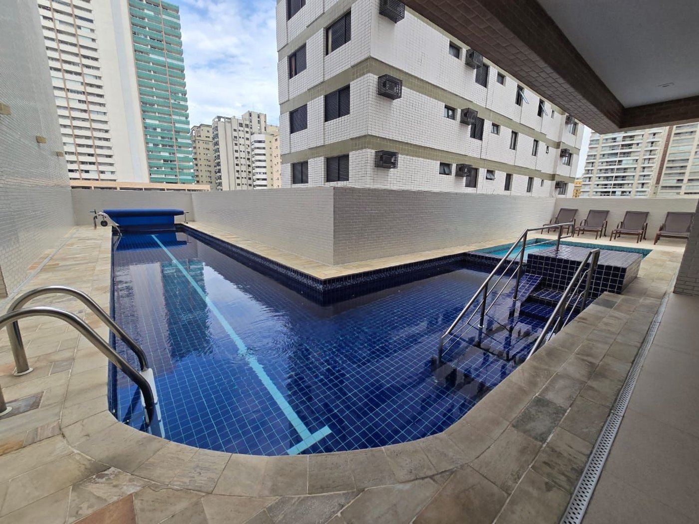 Apartamento com 1 dormitório, 45 m² - venda por R$ 670.000,00 ou aluguel por R$ 5.000,00/mês - Boqueirão - Santos/SP