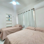 Apartamento mobiliado próximo da praia com 1 dormitório à venda, 32 m² por R$ 390.000 - Embaré - Santos/SP