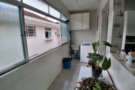 Apartamento com 3 dormitórios à venda - Embaré - Santos/SP
