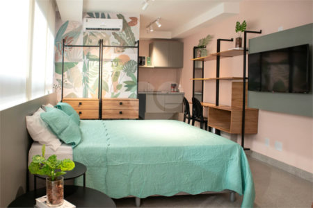 Apartamento à venda ou para alugar com 1 quarto em Água Branca, São Paulo, SP