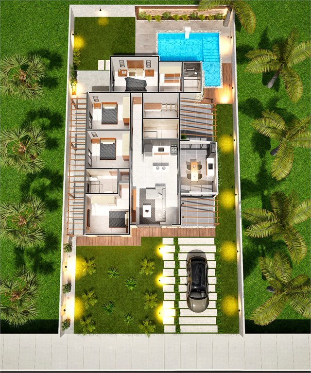 Casa à venda com 4 quartos, sendo 3 suítes, em Caravelas, Armação dos Búzios, RJ