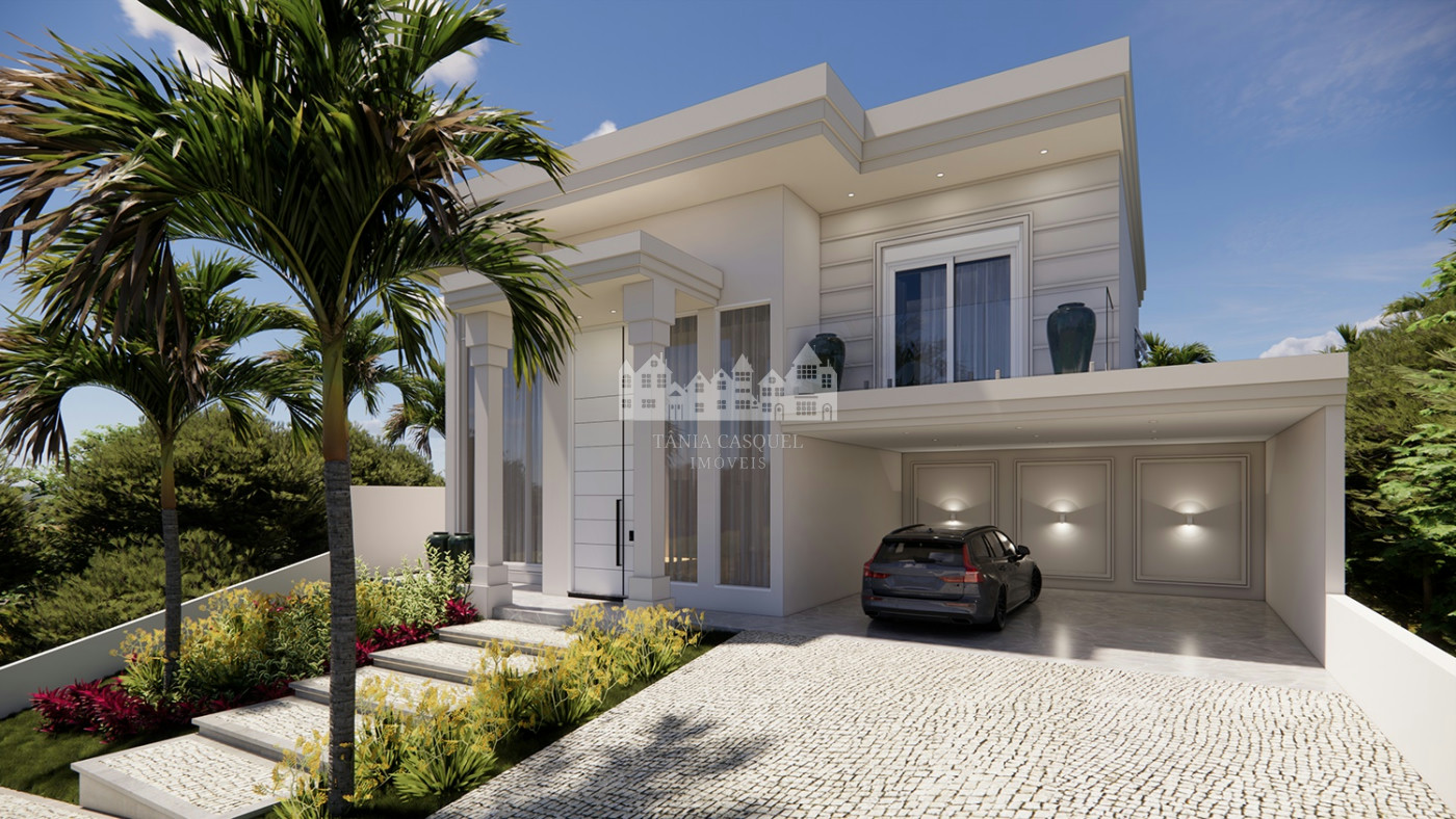 Terreno com Casa de Alto Padrão em Construção – Condomínio Alto do Sion