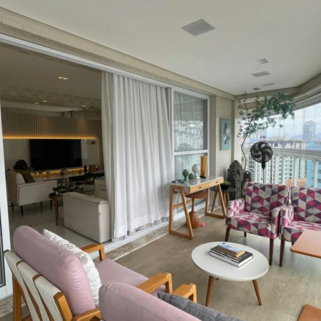 Apartamento com 4 dormitórios à venda, 186 m² por R$ 2.850.000,00 - Ponta da Praia - Santos/SP