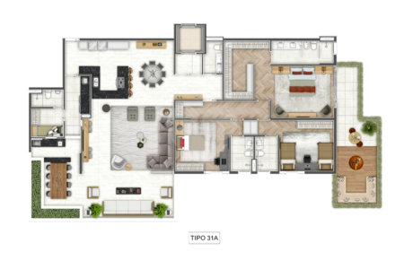 Apartamento à venda com 3 suítes em Cidade Jardim, São Paulo, SP